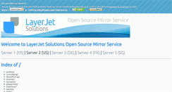 Desktop Screenshot of mirror2.layerjet.com